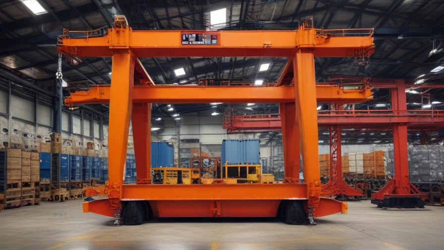 gantry crane warehouse