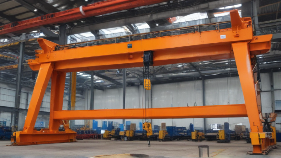 gantry crane with hoist