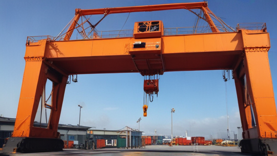 gantry crane with hoist