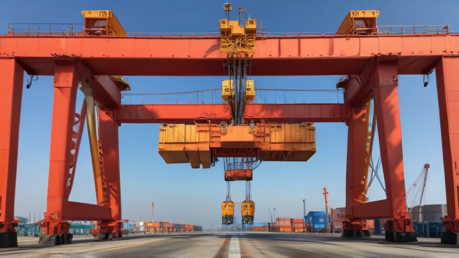 gantry crane with hoist