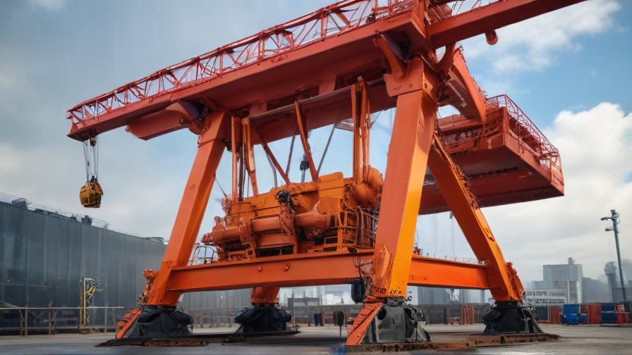 gantry crane with hoist