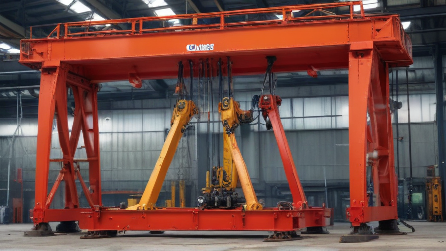 gantry crane with hoist