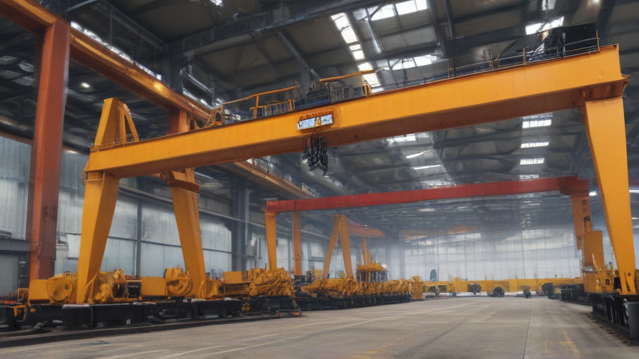 gantry crane with hoist