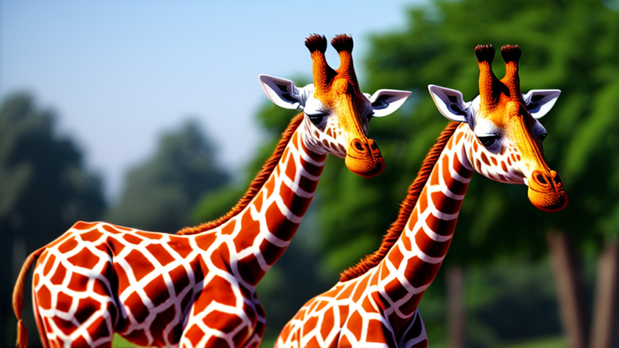giraffe embroidery design
