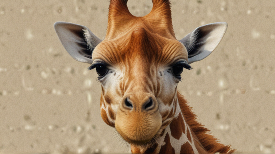 giraffe embroidery design