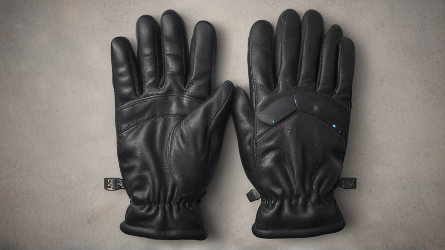gloves with heated fingers
