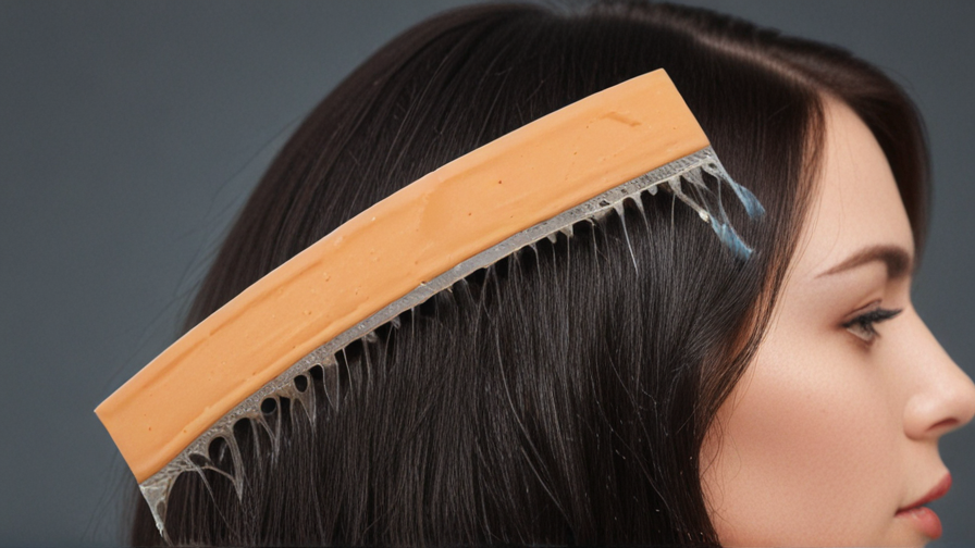 glue on hair piece