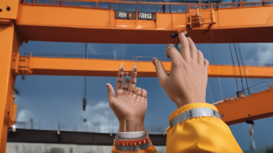 hand signals for overhead cranes