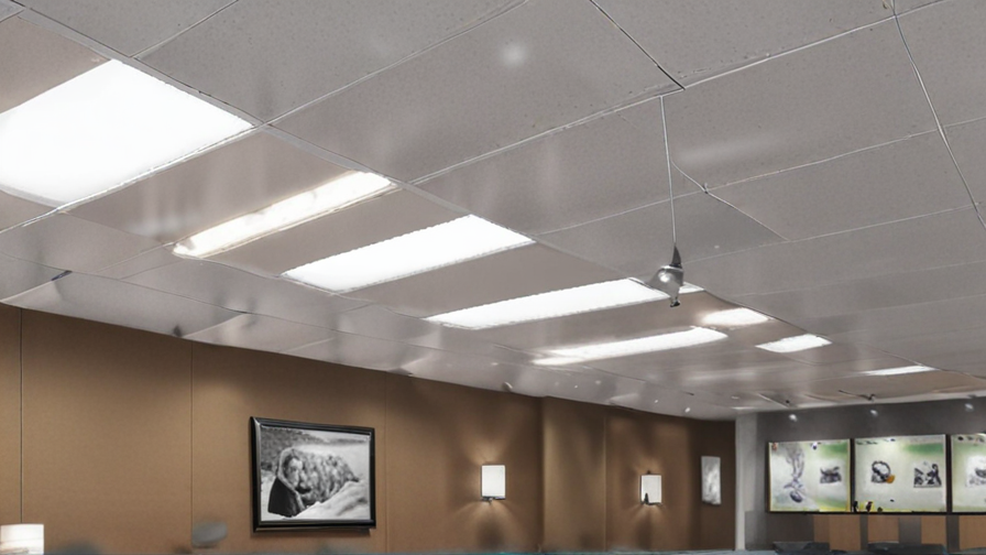 hanging acoustic ceiling panels