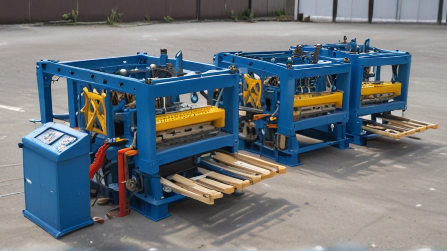 hollow block making machine