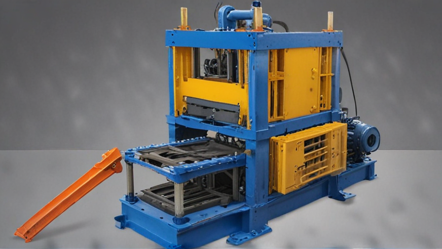 hollow block making machine