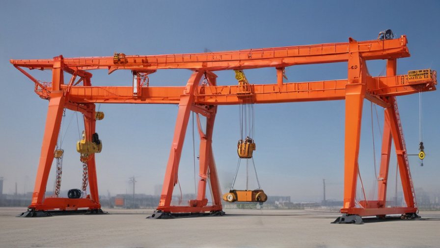 homemade gantry cranes