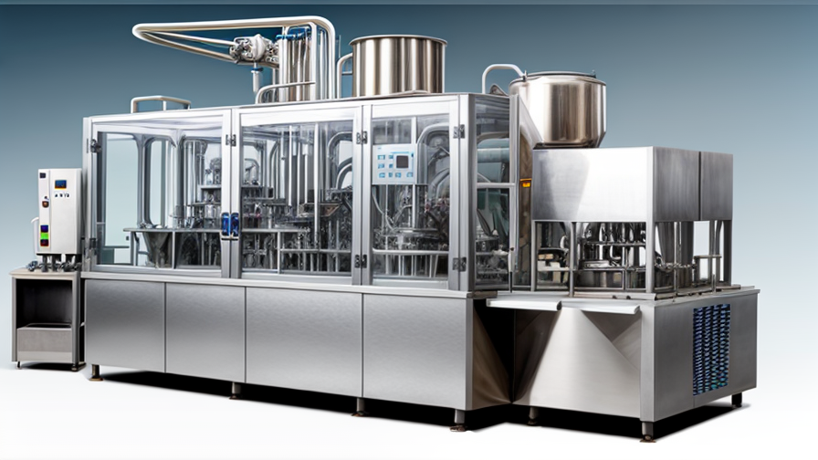 ice cream production machine