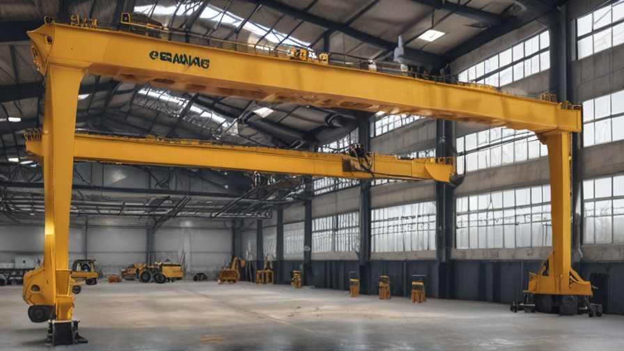 industrial overhead crane