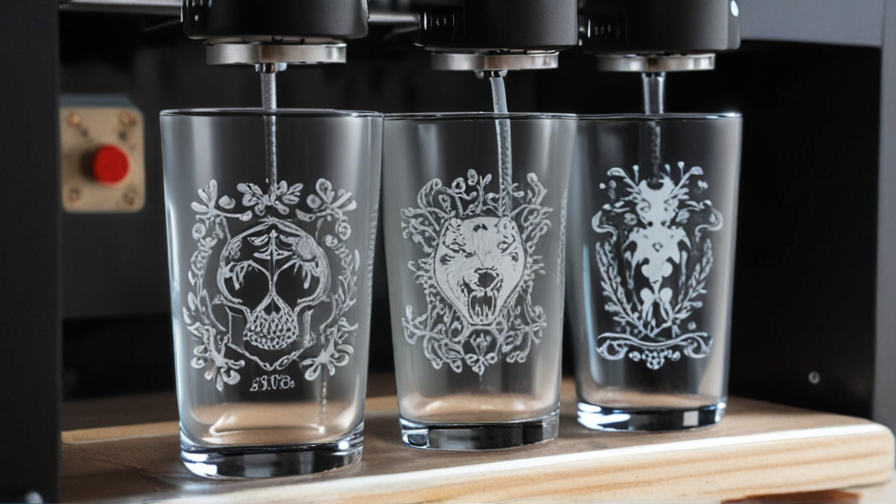 laser engraving machine for tumblers