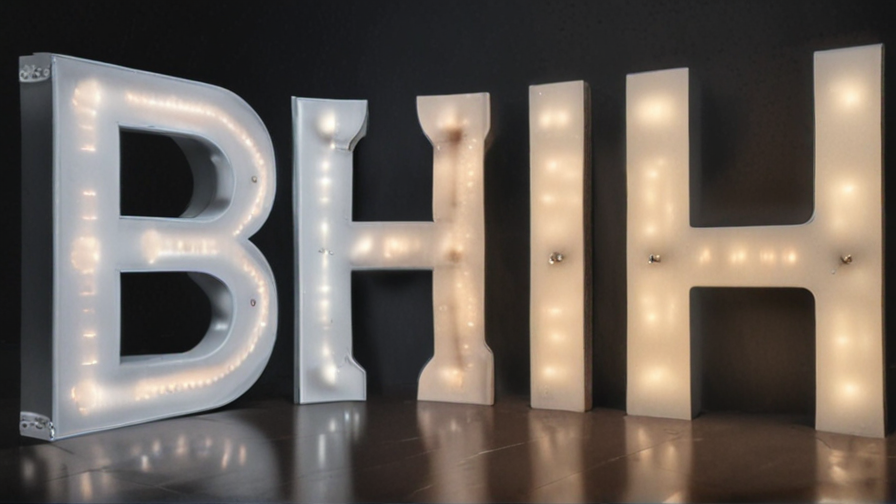 led letters for wall