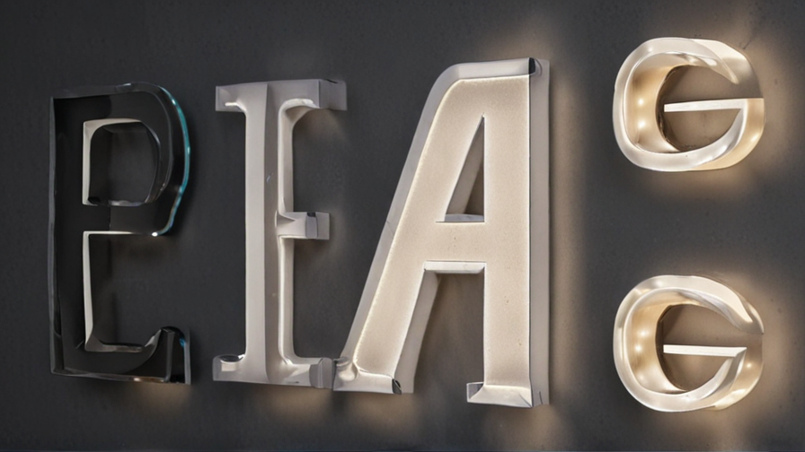 led wall letters
