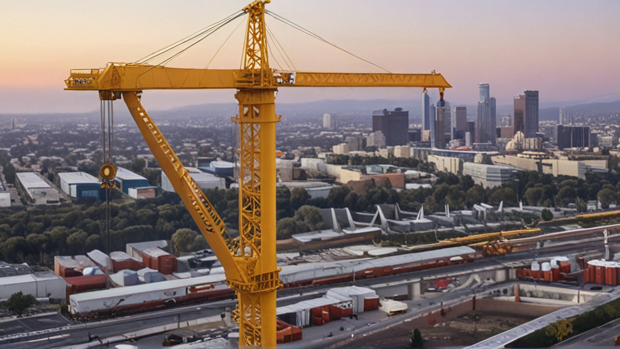 los angeles crane