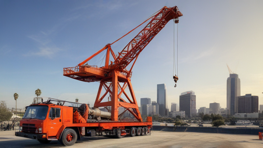 los angeles crane