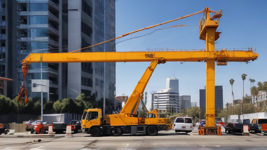 los angeles crane service