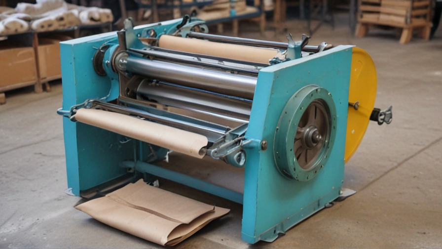 manual paper bag making machine