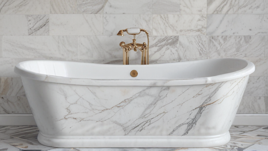marble bath tub