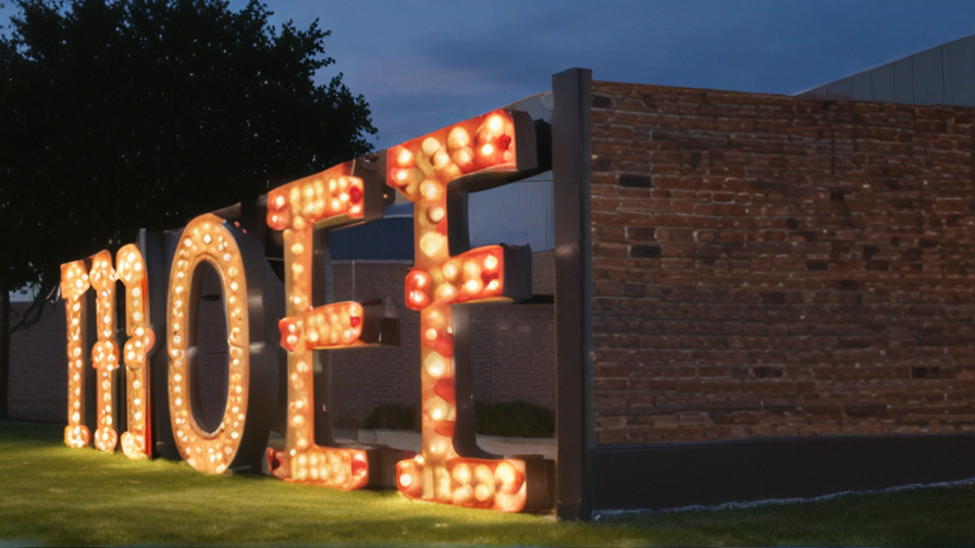 marquee led letters
