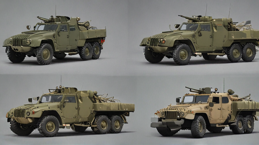 military vehicles models