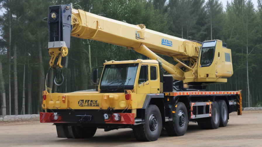 mobile crane 20 ton