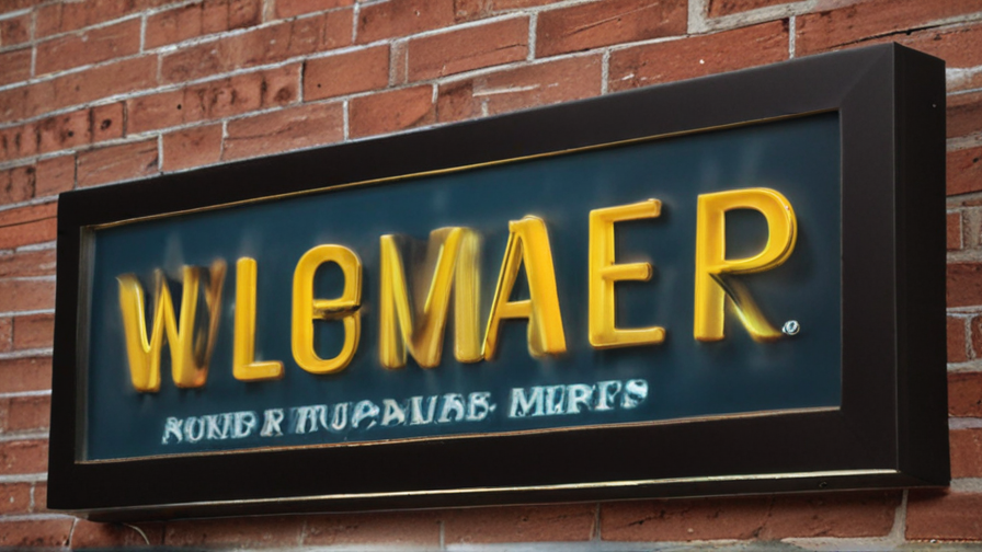 outdoor lighted sign