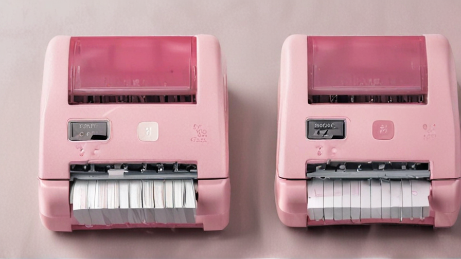 pink label maker