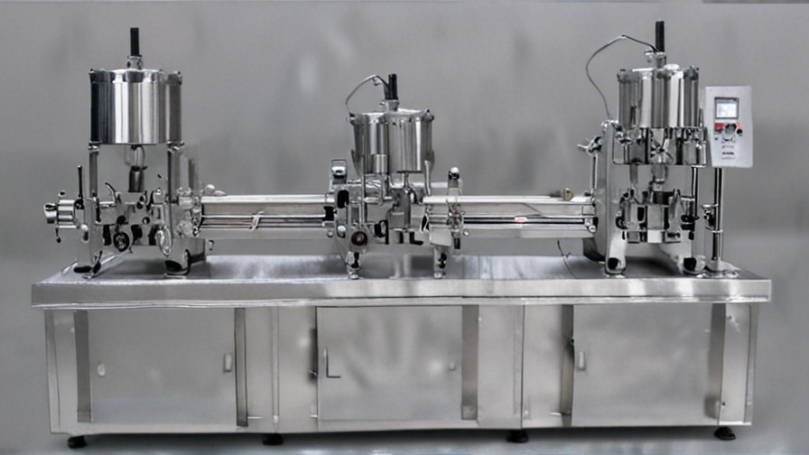 piston filling machine