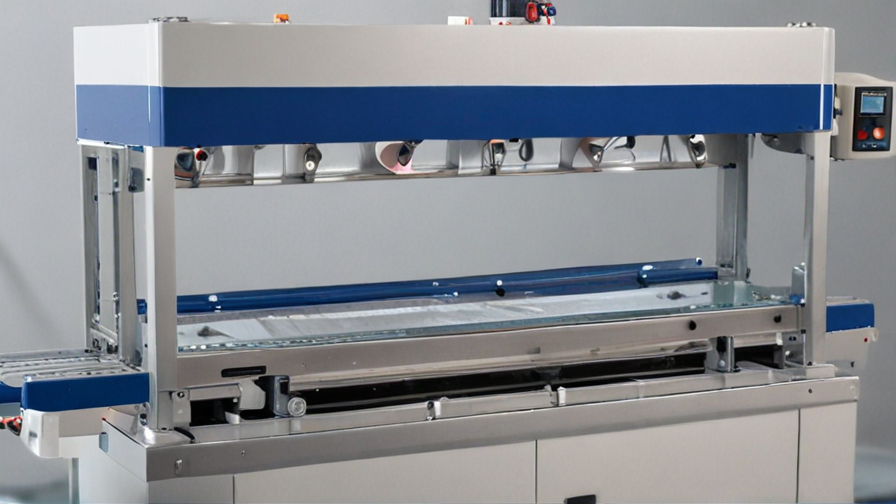 plastic cover sealing machine