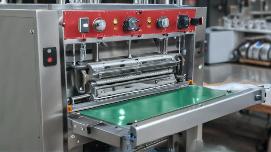 plastic cover sealing machine