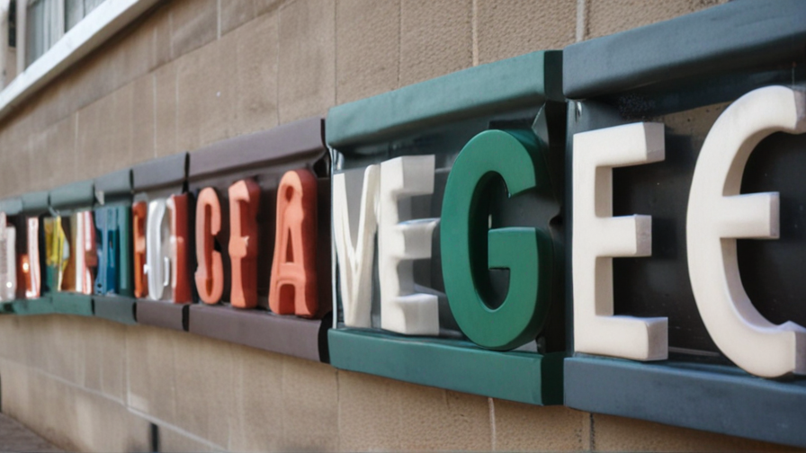 plastic lettering for signs