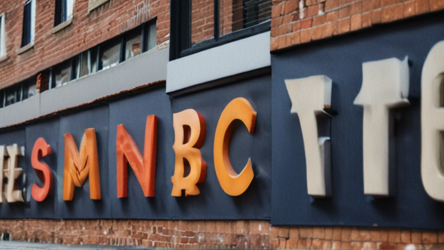plastic letters signage