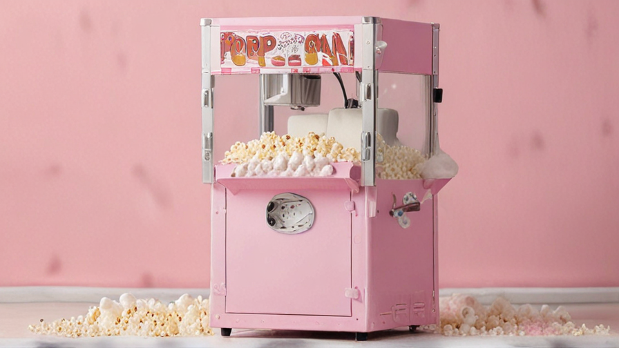 popcorn and cotton candy machine