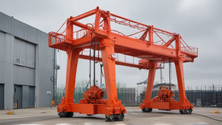 portable gantry crane rental