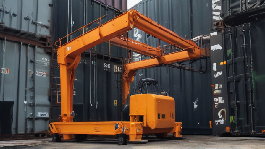 portable gantry crane rental