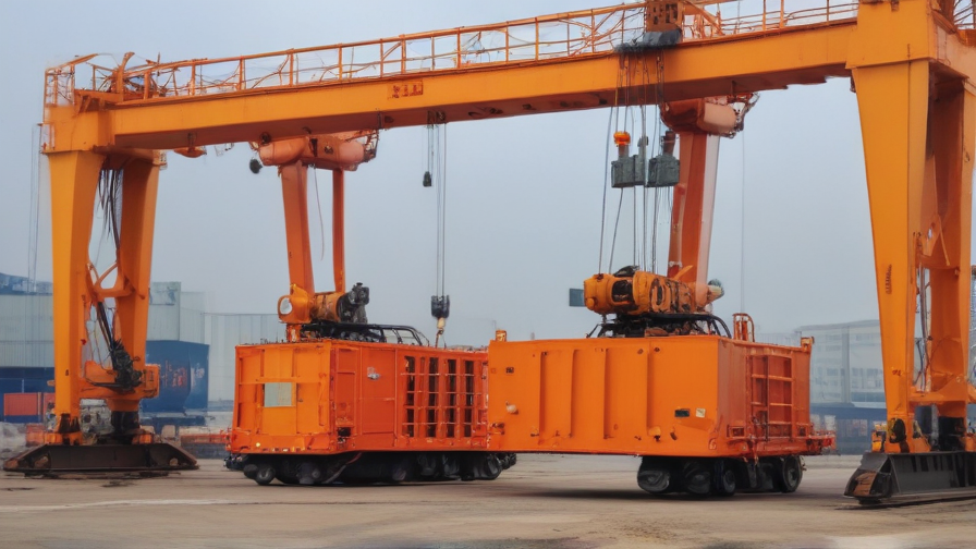 portable gantry crane rental