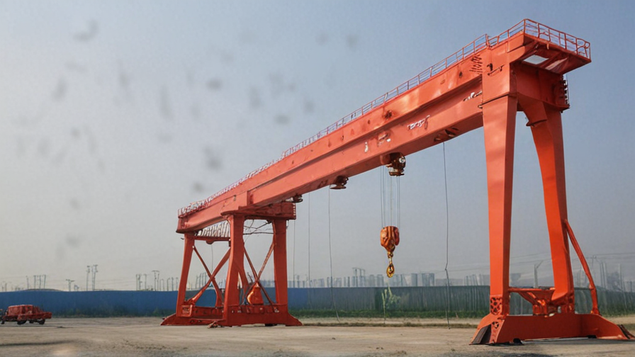 portable gantry crane rental