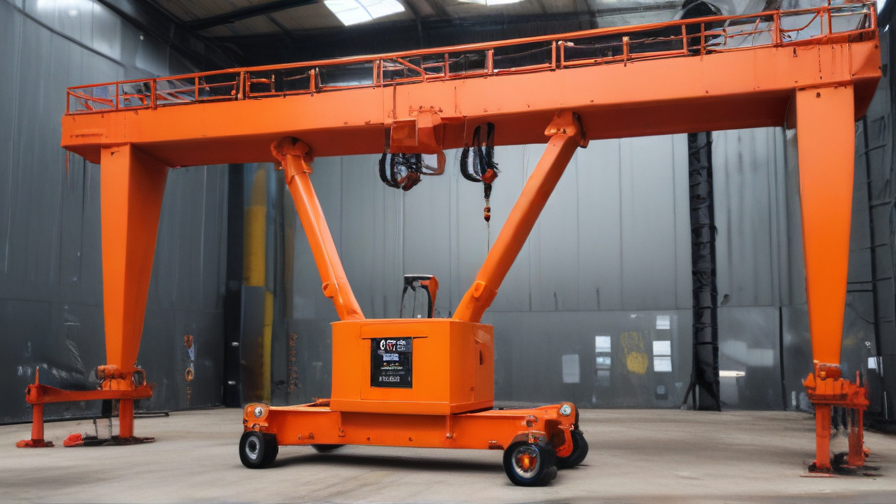 portable gantry crane rental