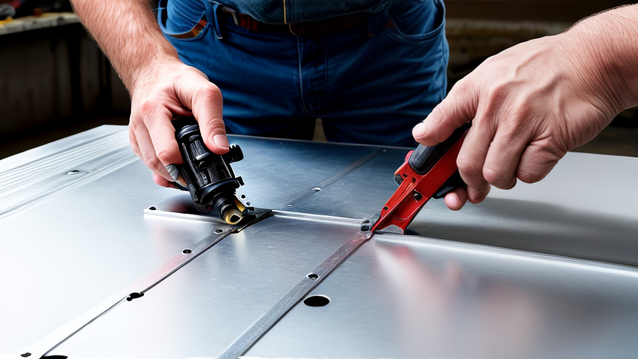 riveting sheet metal