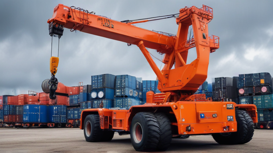 rubber tire crane