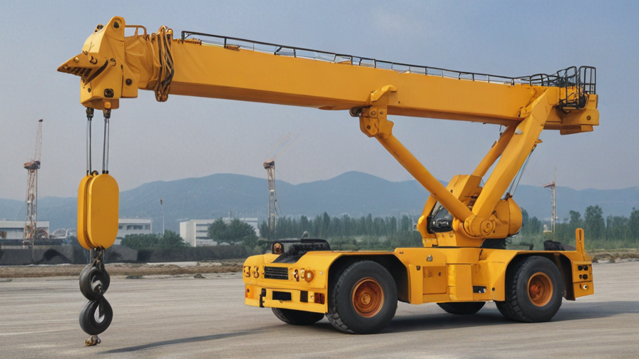 rubber tire crane