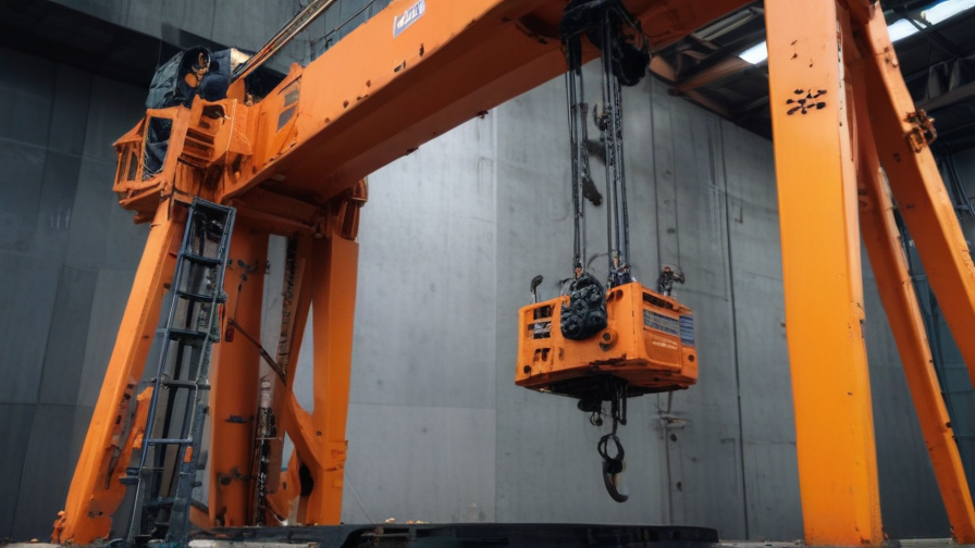 sheaves on a crane
