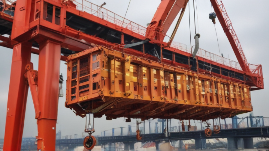 sheaves on a crane
