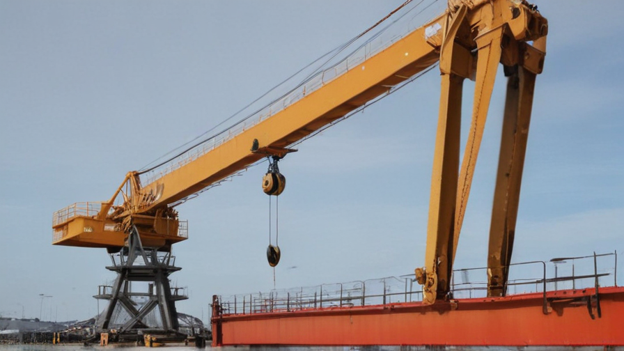 sheaves on a crane