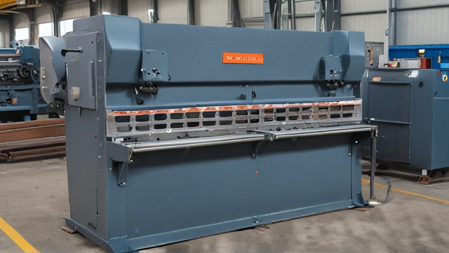sheet metal brake machine