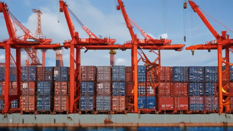 ship to shore container cranes